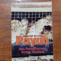 Beternak Burung Puyuh dan Pemeliharaan Secara Modern