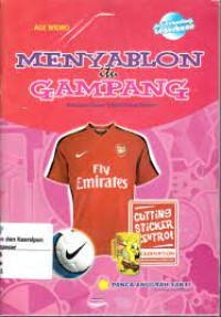 Menyablon itu gampang